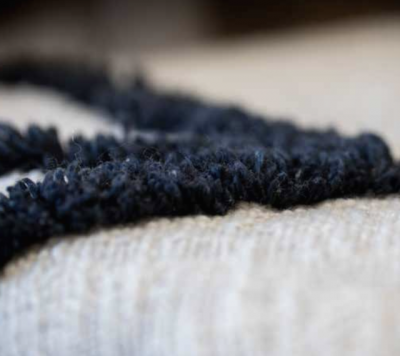Plaid coton brut tufté - Doublé sherpa – Image 4