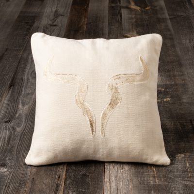 Coussin tricot en coton – Image 2